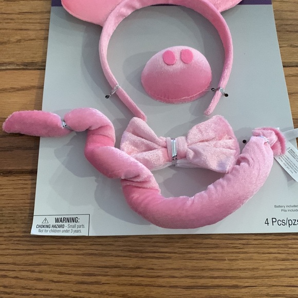 Pig costume 4pc accessory set - Picture 6 of 7